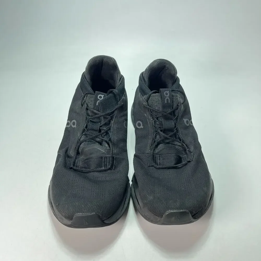 On Cloudnova 2 Triple Black Lightweight Casual Lifestyle Sneakers Men's Size 13